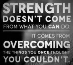 strength comes from